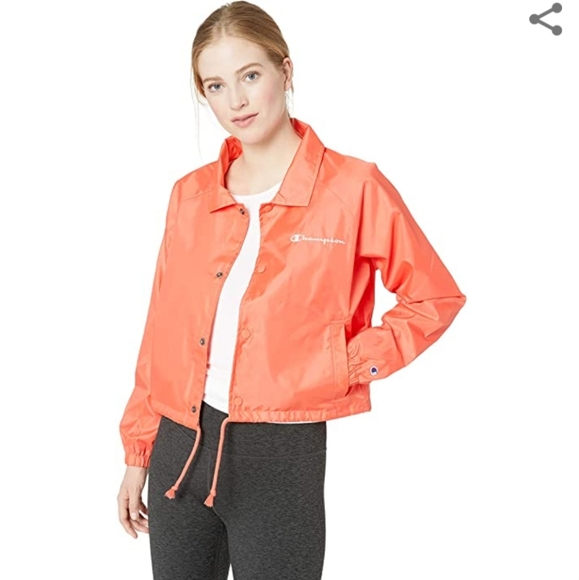 HP Champion Women's Heritage Woven Coach Jacket - Picture 2 of 4